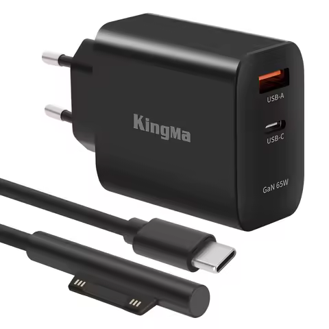 65W Surface Pro Charger, for Surface Pro10 9 8 7 6 5 4 Power Supply Charger Fit for Microsoft Laptop