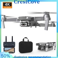 CrestCove READYSTOCK DRONE 4K Camera Drone Mavic Pro Clone E68 Foldable Drone Quadcopter with Camera + Optical Flow Positioning