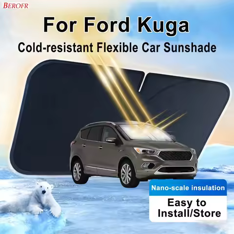 For Ford Kuga 2019-2025 Car Windshield Sunshade Cover Front Window Sun Shade Heat Insulation Summer 