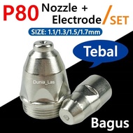 10SET P80 NOZZLE ELECTRODE PLASMA CUT WELDING TORCH P-80 P 80 NOZEL