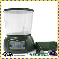 Automatic Pond Fish Feeder Fish Food Dispenser Digital Aquarium Timer Feeder with LCD 喂鱼器