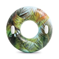 Prosun Intex Lush Tropical Tube 97-cm / 38-Inches Inflatable Swim Ring Children Age 9+ Pool Float Fl