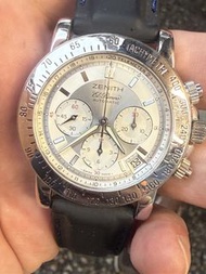 Zenith 真力時 El Primero Rainbow 經典高頻計時碼錶 40mm (淨錶頭/經典銀面/傳奇400機芯)$18888