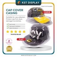(HIGH QUALITY) 1pcs Cap Casing Cover/ Cover Cap/ Casing Topi/ Transparent Cover Cap Flat and Curve/ 
