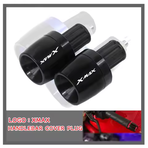 Motorcycle metal accessories handlebar cover plug For XMAX 250 300 XMAX300 XMAX250 2017 2018 2019 20