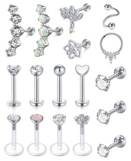 MODRSA Cartilage Earring Cartilage Piercing Jewelry Forward Helix Earrings Cartilage Hoop Earring He