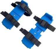 Toddler Ice Skates, 6.7-8.5 Inch Adjustable Ice Skates, Double Runner Ice Skates with Hook and Loop 