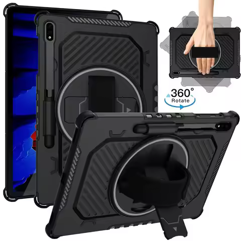 Funda Tablet Cover for Samsung Galaxy Tab S7 S8 S9 11inch Rotation Stand Case for Galaxy Tab S7FE S7