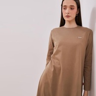 DUST Leyla Brown Tunic T-Shirt (D.7921)