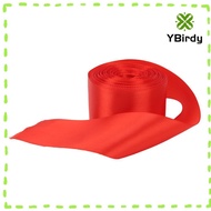 YRBWDYZDH  Line Ribbon, Polyester Cotton Smooth Surface Sprint Banner, Decorative Display Red Color 