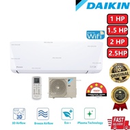 DAIKIN AIR CONDITIONER FTKF Series (R32) 1.0HP/1.5HP/2.0HP/2.5HP WIFI (Inverter)