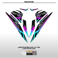 J6 / JUPITER MX 135 / STRIPING / STICKER STICKER / STOCK DECAL YAMAHA JUPITER MX 135 / LC 135 EXCITE