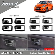 Perodua myvi ezi 2005-2011 car indoor handle frame cover accessories