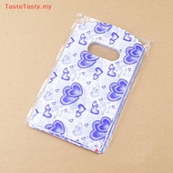 TasteTasty 100pcs Wholesale Lot Pretty Mixed Pattern Plastic Gift Bag Shopping Bag 14X9CM MY