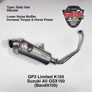 WRX Exhaust GP3 Limited Series K150 Suzuki GSX150