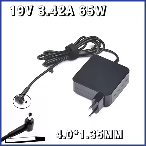 19V 3.42A 65W 4.0x1.35mm AC Adapter Laptop Charger For Asus Vivobook 15 X512 X512F X512FB X512FJ X51