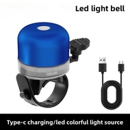 Aluminium Alloy Bike Bell with LED Light | Loceng Basikal Aluminium dengan Lampu LED