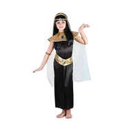 Egyptian Cleopatra Costume For Girl,Halloween  Nile Queen Outfit Kid,Historical Pharaoh Princess Dre