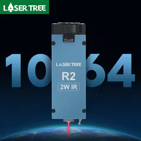 LASER TREE 1064nm Infrared 1W 2W Laser Module 0.03mm Laser Spot for Metal and Plastic Engraving