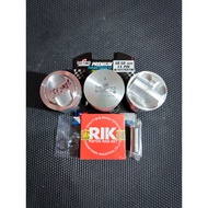 Custom Piston kit MOTO1 58, 58.5 59 mm PEN 14 FORGED PREMIUM Custom Moto1 Piston with Coak + Lathe b