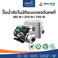 ปั๊มน้ำอัตโนมัติ ปั๊มออโต้ เสียงเงียบ ใบพัด Stainless 200 - 800 วัตต์ Automatic Booster Pump - Walru