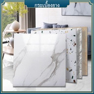 Rubber Tiles Marble Pattern 30*30/40*40cm Thickness Wooden Sheath Bedroom Floor