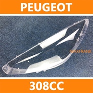 FOR Peugeot 308cc Headlamp 308cc headlamp cover headlight cover cap lampu depan Lens cover lampshade