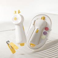 Orzbow bé điện Nail Clipper Nail Clipper trẻ sơ sinh cụ thể chống Pinch childrens im lặng Nail Clipp