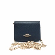 JA9 C0ach New Chain Card Bag/wallet Mini Messenger Bag