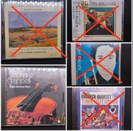 Jazz爵士音樂CD ( 麥田之歌 ~ STEPHANE GRAPPELLI ~ LOUIS ARMSTRONG ~ TIGER OKOSHI ~ DAVE BRUBECK ）