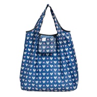 Cat Shopping Blue Love~Medium Eco-Friendly Bag