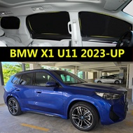 Car Sunshade for BMW X1 U11 2023-UP Fully Blackout Car Curtain Sunshade Sun Protection Privacy Side 