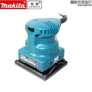 Makita牧田平板式砂光機BO4510家具木材油漆打磨除鏽砂紙機 拋光