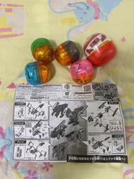 獸電戰隊 扭蛋五款