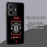 Glossy glitter Softcase for type VIVO T1 PRO 5G football motifhp Vivo T1 Pro 5G case can also be use