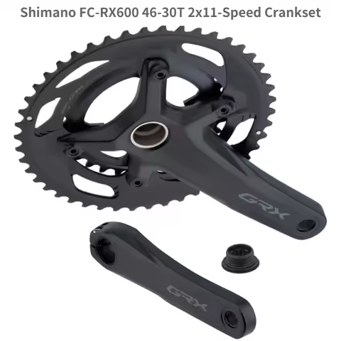 Shimano GRX FC RX600 2X11 Speed Crankset RX600 Crank Road Bike Crankset 170mm 48-31T 2*11 speed