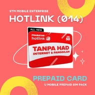 (014) HOTLINK Sim Card Prepaid NO CONTRACT NOMBOR CANTIK TANPA HAD