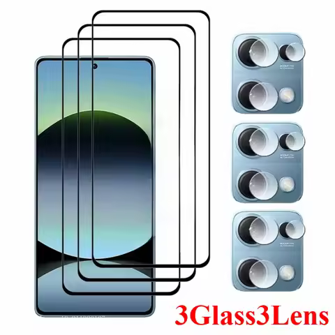 6in for Xiaomi Redmi Note 14S 14C K80 Pro Note 13R Pro Tempered Glass for Redmi Note 13R A3X Turbo 4