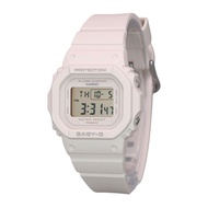 [Creationwatches] Casio Baby-G Digital Beige Pink Resin Strap Quartz BGD-565U-4 100M Womens Watch