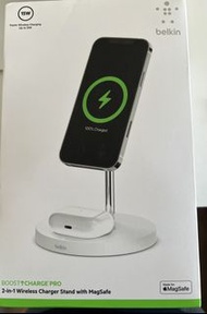 Belkin BOOST↑CHARGE PRO 2-in-1 Wireless Charger
