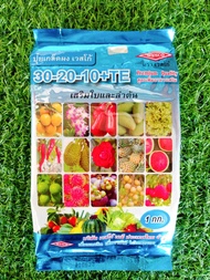 ปุ๋ยเกล็ด30-20-10+TE เวสโก้ เร่งใบและลำต้น บรรจุ 1 กิโลกรัม