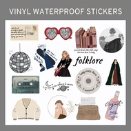 Taylor Swift FOLKLORE Stickers | Vinyl Matte Laminated Waterproof and Scratchproof Sticker Waterproo