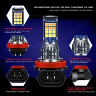 bag 2-color LED fog light 24SMD H8 H11 h16 jp P13W car fog light