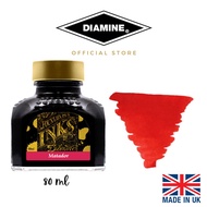 Diamine Fountain Pen 80ml Bottle Ink Matador