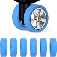 LUGGAGE WHEEL PROTECTOR | UNIVERSAL SILICONE SUITCASE WHEEL PROTECTOR | LUGGAGE TROLLEY WHEEL