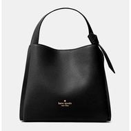 TTF KATE SPADE BLACK CONVERTIBLE CARRYALL HANDBAG