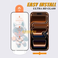 New Ultra HD Clear Tempered glass Easy Install Anti-Scratch iphone 17 iphone 17 Air iphone 17 Pro ip