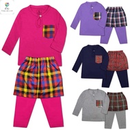 (6M-24M) Six11 Baby RANDOM DESIGN POCKET Baju Melayu With Sampin Set