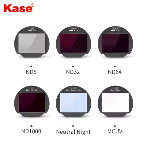 Kase Clip-in Filter MCUV ND Neutral Density Light Pollution for Fujifilm X-Mount Camera X-H2s X-T3 X