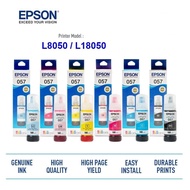 Original Epson 057 Ink Black EpsonEcotank L8050 L18050 Ink EcotankL8058L18058 printer ink Toner cart